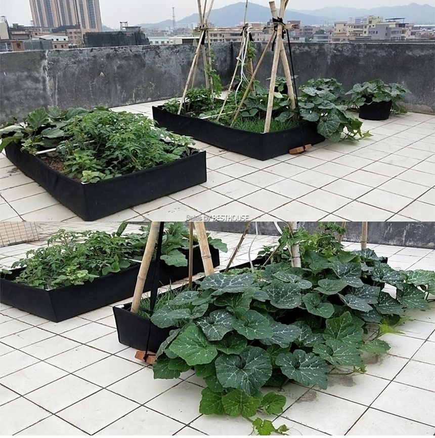 초대형 직사각 부직포 화분 100x50x30cm/부직포화분/직사각부직포화분/장식화분/디자인화분/실내화분/식물