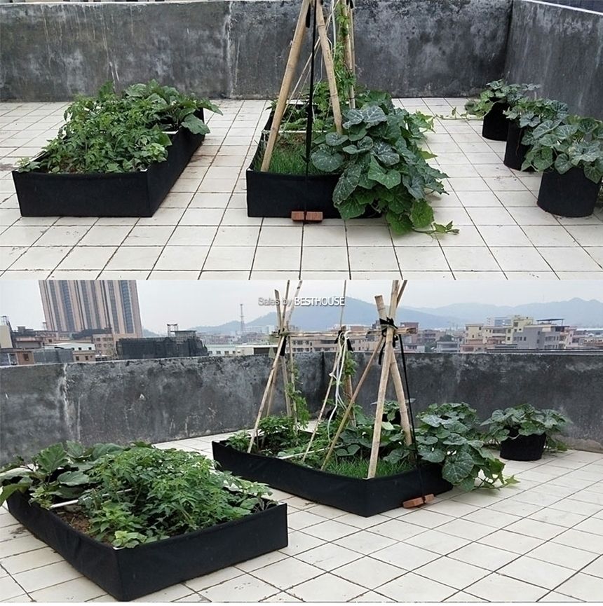 초대형 직사각 부직포 화분 100x50x30cm/부직포화분/직사각부직포화분/장식화분/디자인화분/실내화분/식물