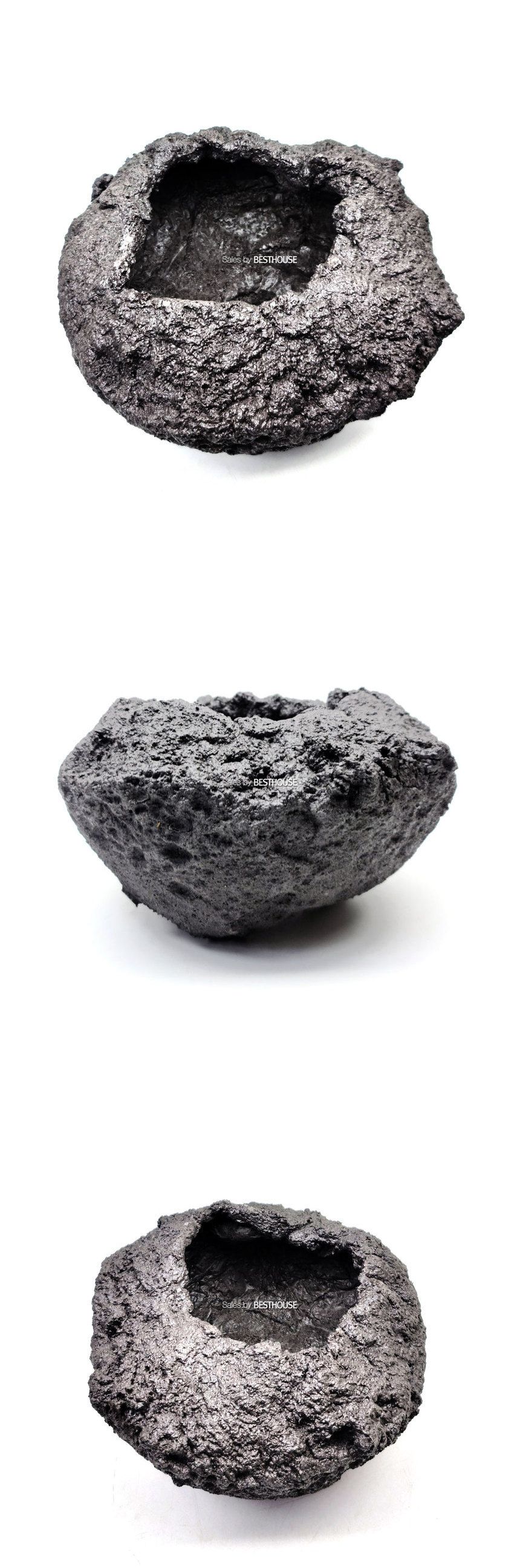 화산석 화분 스톤 20x12cm/장식화분/인테리어화분/스톤화분/화산석/식물용기/꽃용기/식물화분/꽃화분/식물