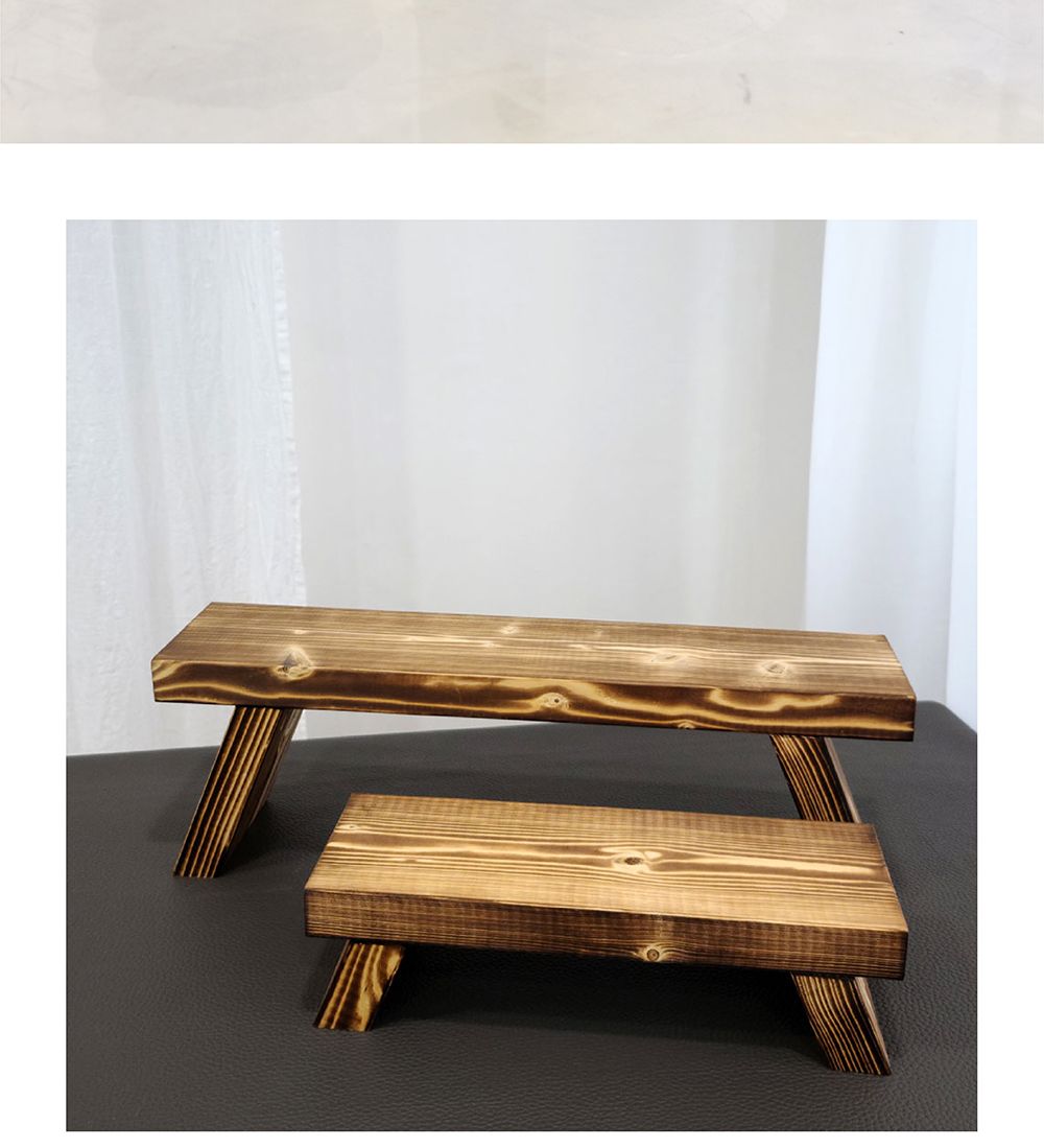 원목 화분 받침대 우드스텐드 A형(소) 40x14x10cm/원목화분받침대/우드스탠드/화분진열/화분장식대/인테리