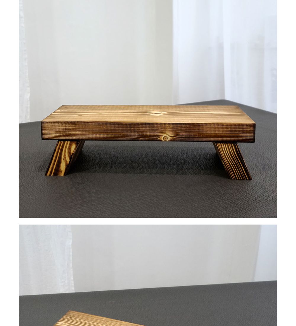 원목 화분 받침대 우드스텐드 A형(소) 40x14x10cm/원목화분받침대/우드스탠드/화분진열/화분장식대/인테리