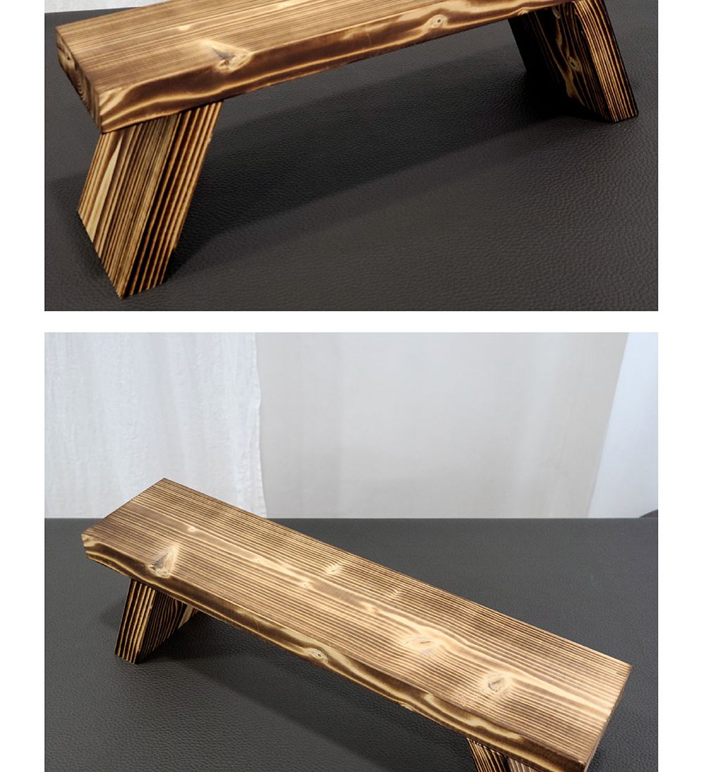 원목 화분 받침대 우드스텐드 A형(소) 40x14x10cm/원목화분받침대/우드스탠드/화분진열/화분장식대/인테리