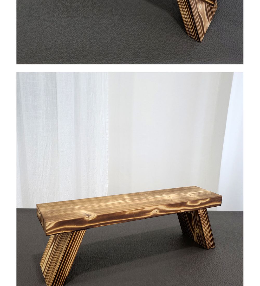 원목 화분 받침대 우드스텐드 A형(소) 40x14x10cm/원목화분받침대/우드스탠드/화분진열/화분장식대/인테리