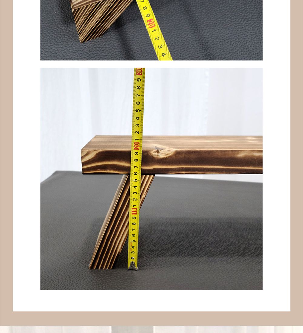 원목 화분 받침대 우드스텐드 A형(소) 40x14x10cm/원목화분받침대/우드스탠드/화분진열/화분장식대/인테리