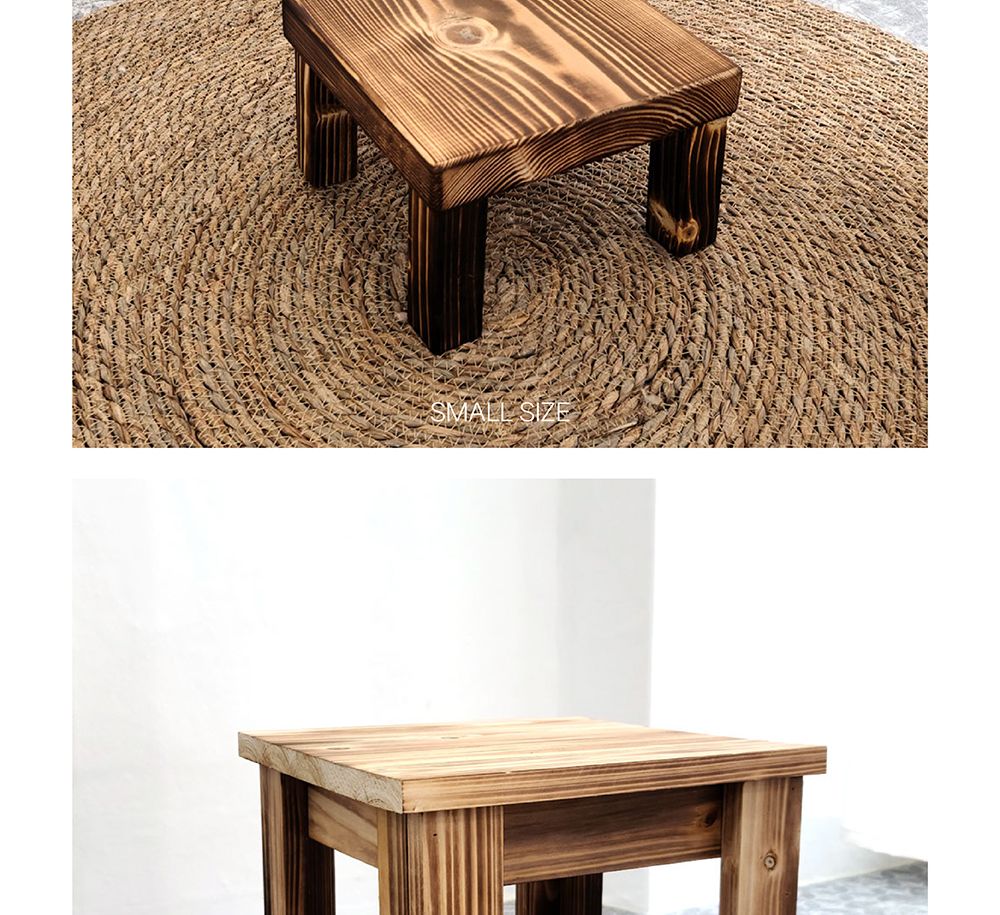 원목 화분 받침대 우드스텐드 대 29x29x29cm 사각/화분받침대/원목화분받침대/인테리어화분받침대/우드스탠