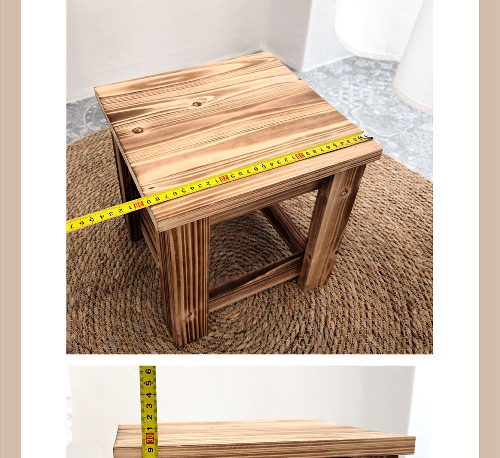 원목 화분 받침대 우드스텐드 대 29x29x29cm 사각/화분받침대/원목화분받침대/인테리어화분받침대/우드스탠