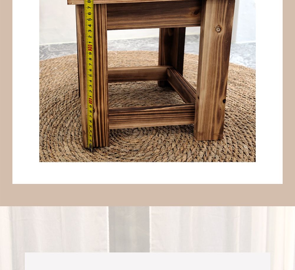 원목 화분 받침대 우드스텐드 대 29x29x29cm 사각/화분받침대/원목화분받침대/인테리어화분받침대/우드스탠