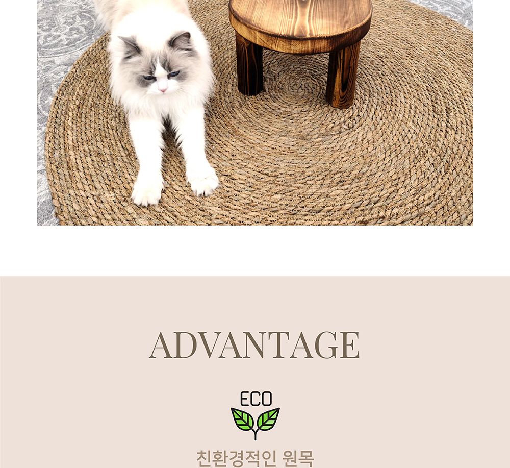 원목 화분 받침대 우드스텐드 소 22x15cm 원형/화분받침대/원목화분받침대/인테리어화분받침대/우드스탠드/