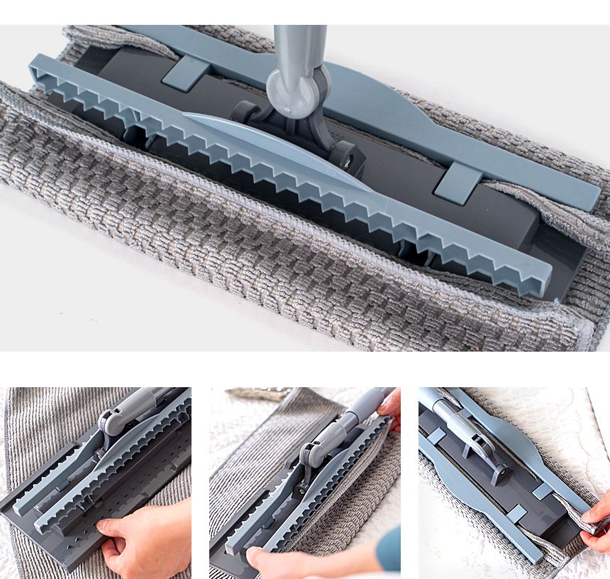 클래식 크린와이퍼 2단 대걸레 청소포 극세사 막대 마포 마대 봉 물 걸래 사무실 학교 업소용 바닥 청소기 밀대 청소용품 가정용밀대 가정용청소용품 자취방밀대 자취방청소밀대 방청소 집청소 봉밀대 청소밀대