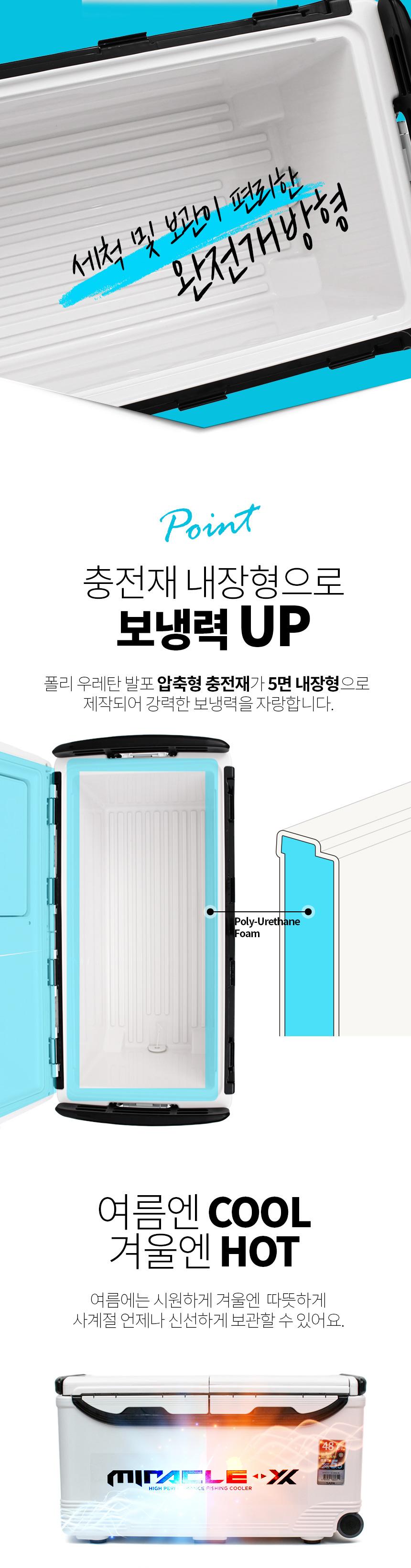 싸파 아이스박스 48리터 SIC-048HE 야외보냉용품 야외보냉박스 보냉박스 캠핑용품 차박용품 낚시용품 여행용품 낚시용품 낚시아이스박스 여행용아이스박스 소풍아이스박스