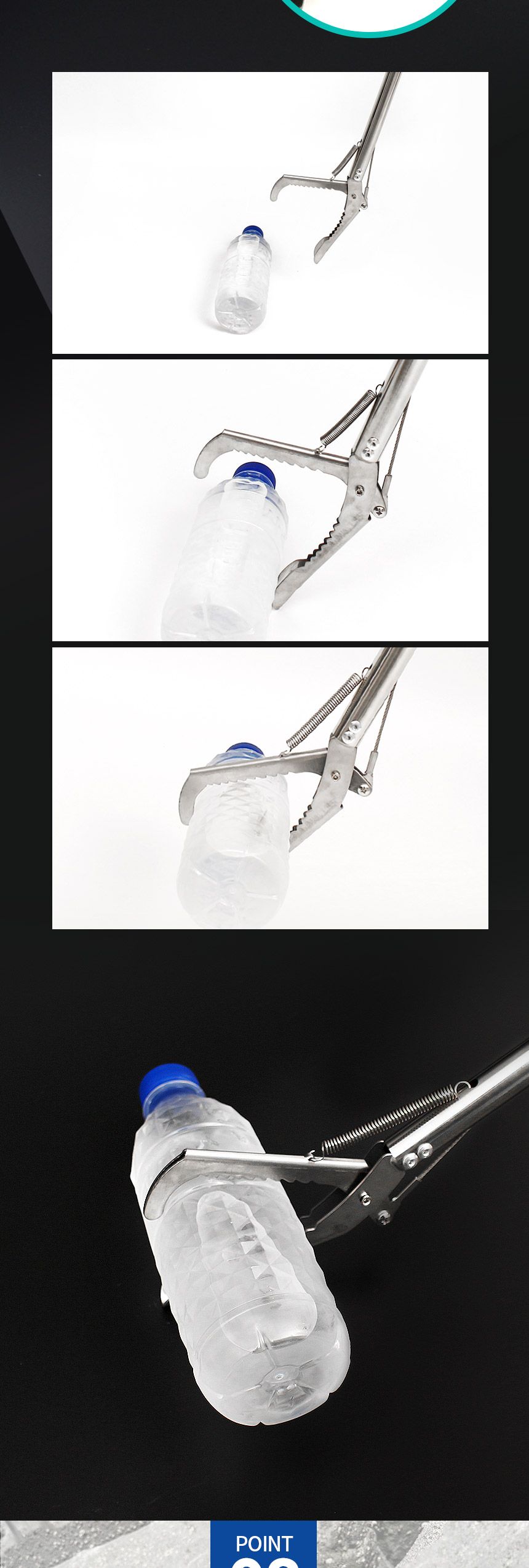 싸파 스텐 해루질 집게 75cm 악어집게 꽃게 조개잡이 해루질용집게 스텐해루질전용집게 스텐레스집게 꽃게집게 조개잡이집게 소라집게 만능집게 캠핑용집게 청소집게 신발정리집게 멀티집게 싸파해루질공구