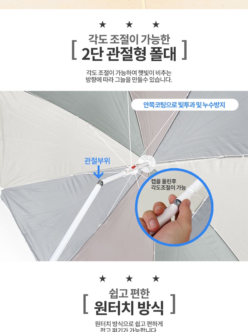 싸파 레져 낚시 2단 색동 파라솔 194cm 대 40형 캠핑 용품 파라솔 낚시파라솔 휴대용파라솔 여행용파라솔 접이파라솔 캠핑파라솔 야영파라솔 야외파라솔 실외파라솔 색동파라솔