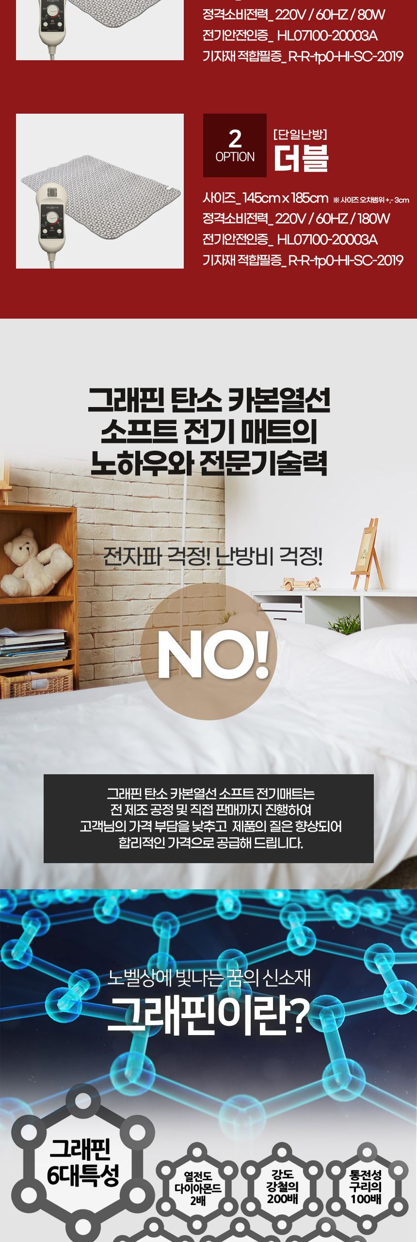 그래핀 탄소 카본 열선 소프트 전기 매트 싱글/카본열선전기매트/카본열선온열매트/소프트전기매트/전기장