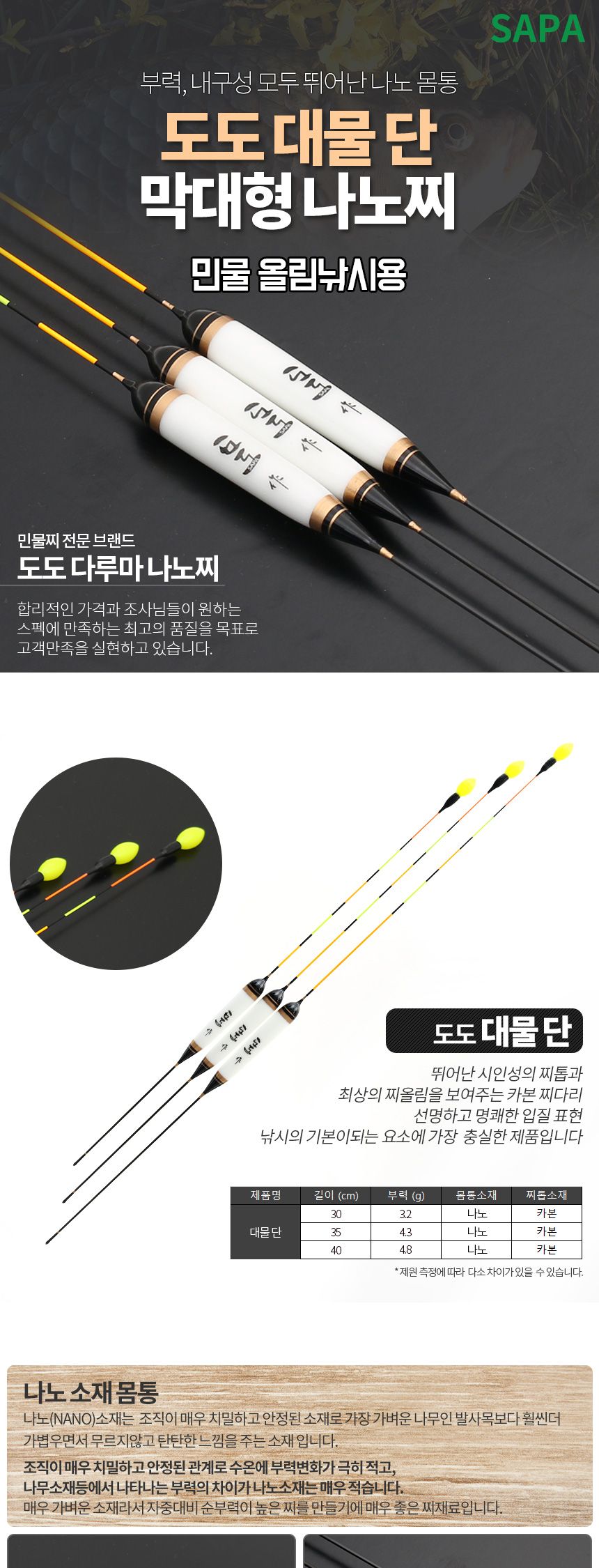 도도 대물 수초 찌세트 (찌통+나노찌5개) 찌통 나노찌 낚시 민물낚시 찌 낚시찌 민물찌 낚시용찌 민물낚시찌 대물수초찌 수초찌 민물올림찌