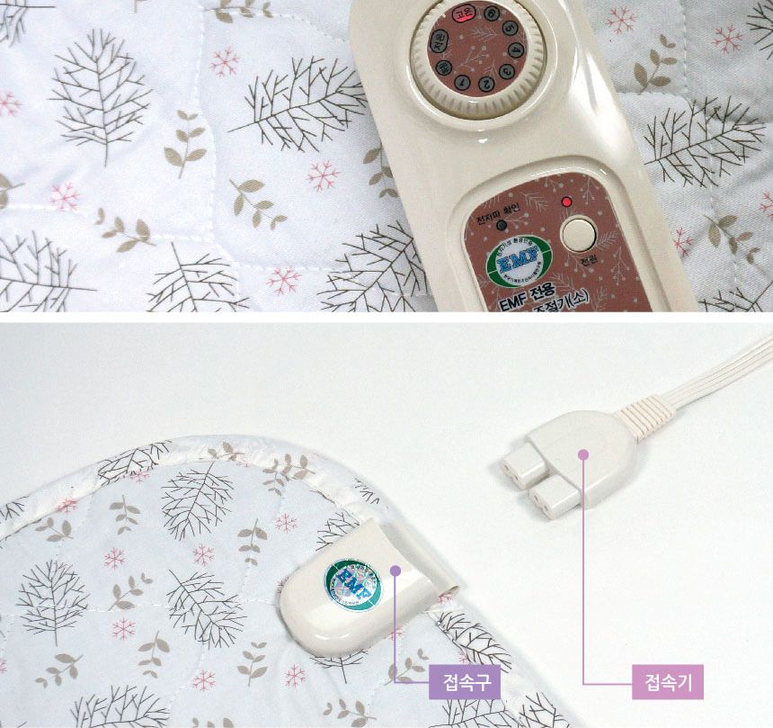 캠핑 자취꿀템 유파 순면 플러스 전기요(1인용 67x180cm) EKB-G201F/매트/전기매트/온열매트/온열전기요/난