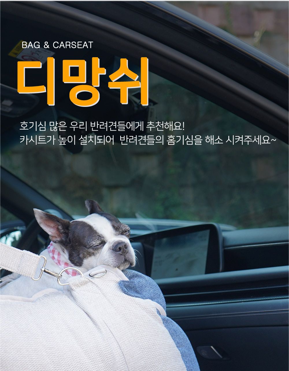 디망쉬 카시트/강아지카시트/반려견카시트/애견카시트/외출카시트/애완카시트/애견이동가방/펫카시트/애완