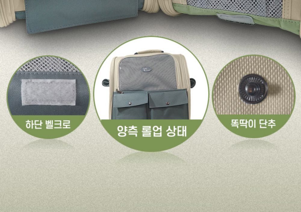 도기프랜드 펫백 민트/강아지가방/애견가방/반려견가방/이동가방/이동장/반려동물이동가방/강아지외출백/강