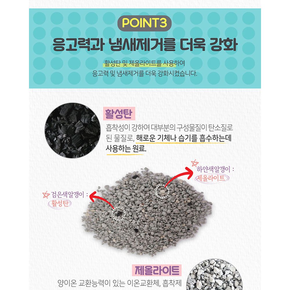 뽀로로펫 모래킹4LX6개-1박스(베이비파우다향)/고양이모래/고양이탈취모래/두부모래/배변용모래/고양이배변
