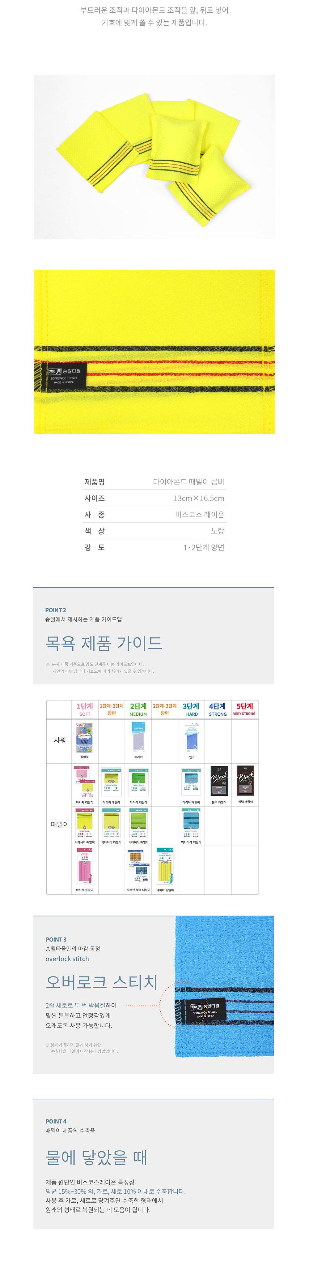 송월 다이아몬드 때밀이60 블루 10장 때타월 때밀이 때수건 가정용때수건 목욕용품 목욕탕때타월 때미는수건 목욕타월 바디각질제거 등때밀이