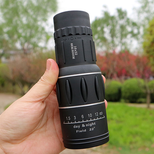 휴대용 가성비 단망경 망원경 16X52 캠핑. 등산. 낚시. 경마 . 콘서트. 달/망원경/휴대용망원경/캠핑망원경