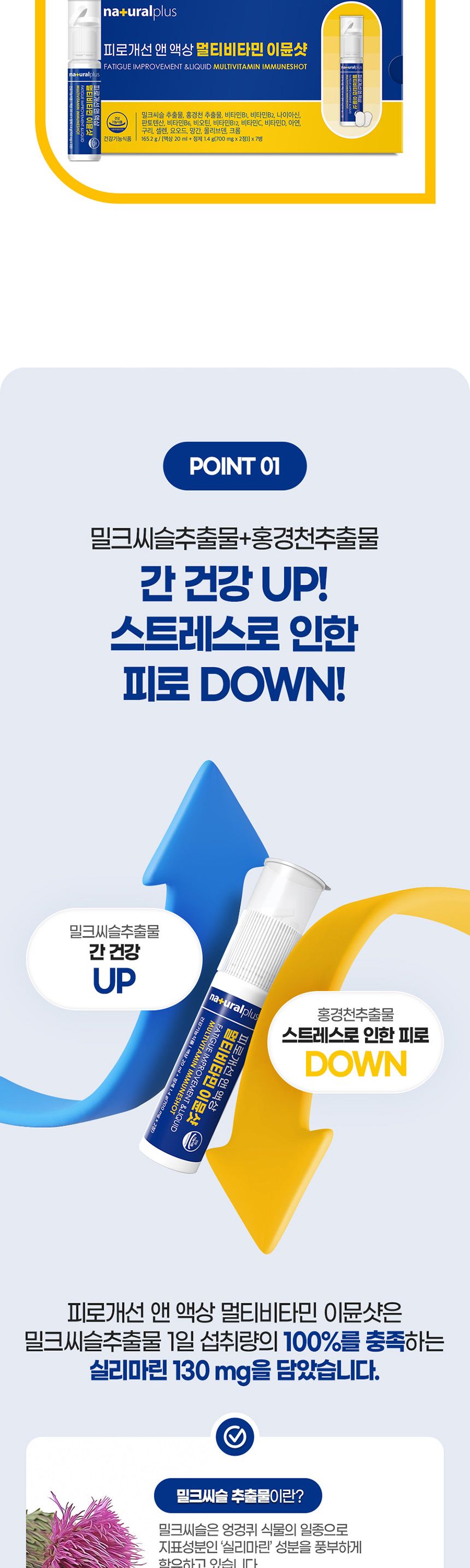 내츄럴플러스 멀티 비타민 이뮨샷 액상+정제x2정x7병 액상멀티비타민 비타민 멀티비타민이뮨샷 멀티비타민 액상비타민 영양보조제 비타민영양제 영양제 영양분보충제 영양보충제 기능성비타민 영양비타민