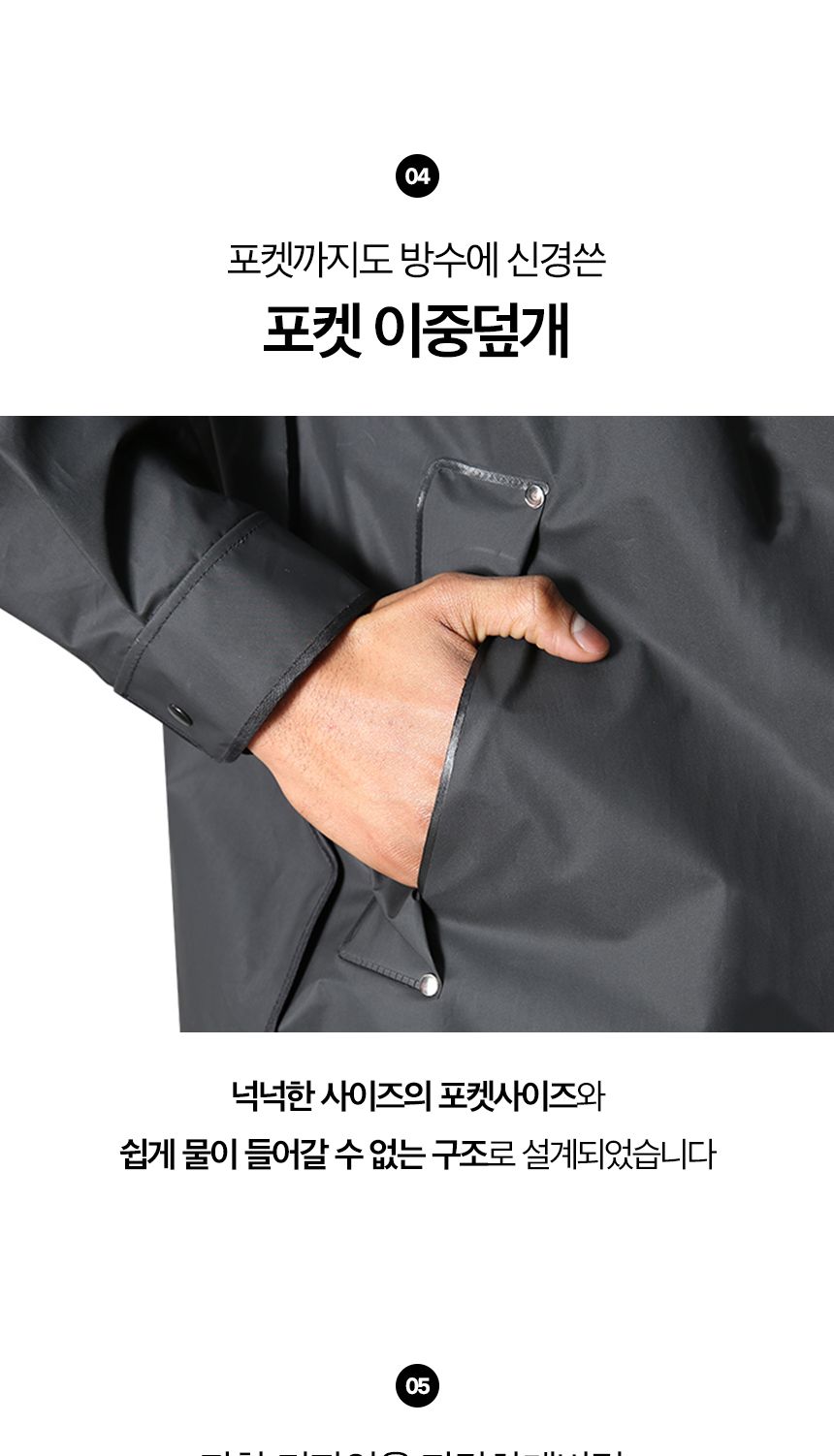 심플 블랙 코트형 우비 우비 비옷 우의 남자우비 여자우비 레인코트 등산 캠핑용품 장마철필수품 여름필수품 긴우비