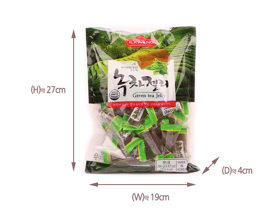 일광) 녹차제리 280g(1박 10개입) 26.05.16 녹차분말젤리 개별포장녹차젤리 어른녹차젤리 선물용녹차젤리 고급녹차젤리 디저트녹차젤리 녹차향젤리 후식젤리 식후녹차젤리 식당젤리