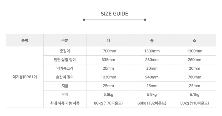 역기봉 ER612 웨이트기구 웨이트운동 웨이트운동기구 역기봉 역도봉 운동기구 헬스기구 바벨 역기 바벨운동기구