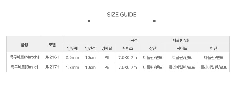 족구 네트 베이직 JN217H 그물네트 네트 족구네트 운동네트 족구경기네트 족구대네트 족구 족구그물망 족구그물네트 족구그물망네트