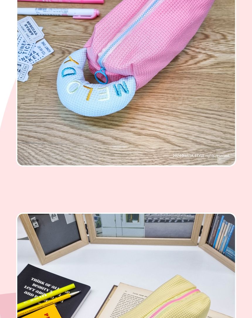 러블리 파스텔 필통 파우치 필통 필통파우치 파우치형필통 펜파우치 화장품파우치 멀티파우치 소품파우치 필기구통 뷰티파우치 펜보관