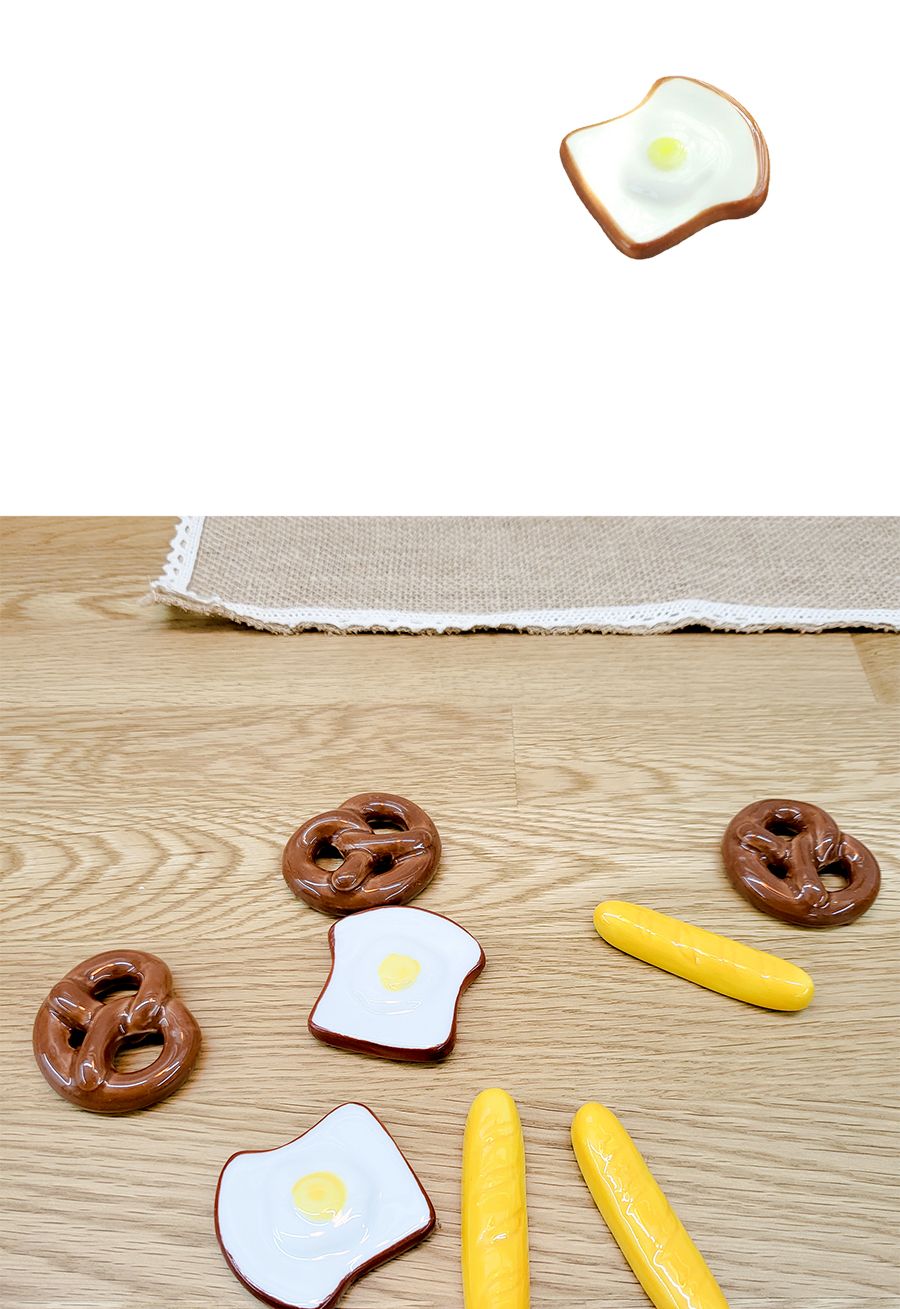 베이커리 빵모양 수저 젓가락 받침대 수저받침 수저받침대 숟가락받침 인테리어수저받침 디자인수저받침 테이블세팅 젓가락받침 수저용받침 플레이팅수저받침 수저거치대 모형수저받침