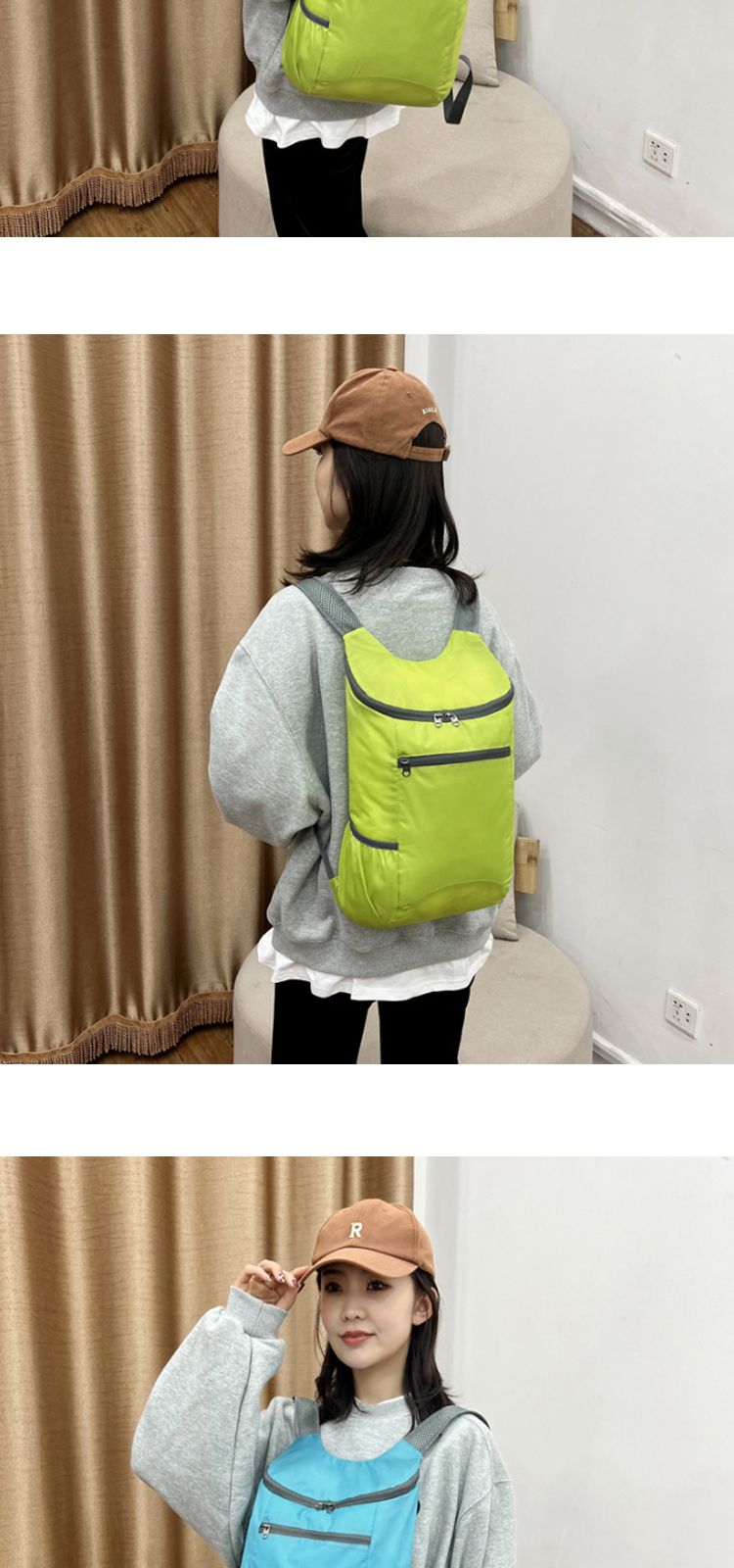 가벼운 경량 백팩 등산 여성 접이식 배낭 가방 등산가방 등산백팩 소형등산가방 소형백팩 경량가방 경량등산백
