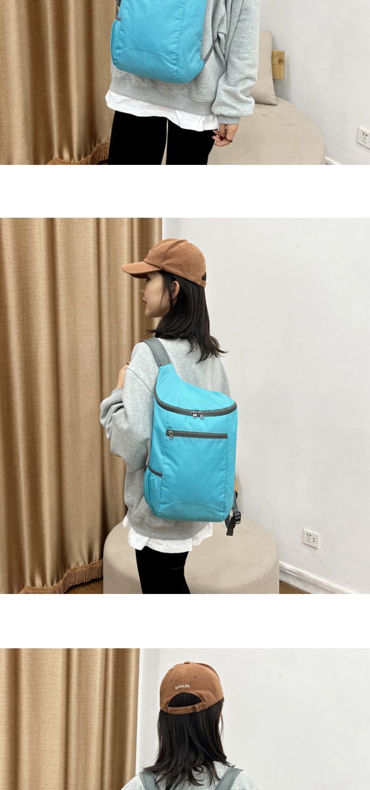 가벼운 경량 백팩 등산 여성 접이식 배낭 가방 등산가방 등산백팩 소형등산가방 소형백팩 경량가방 경량등산백