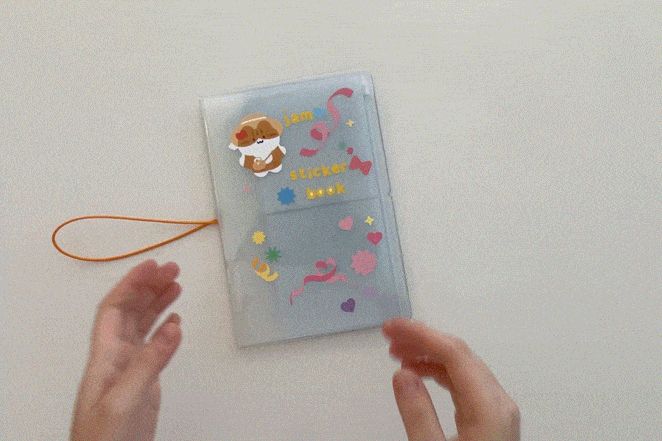 잼스티커북 ver.2 스티커북 스티커앨범 앨범 포켓북 스티커포켓북 스티커스크랩북 스크랩북 스티커수납북 스티커수납앨범 PVC스티커북