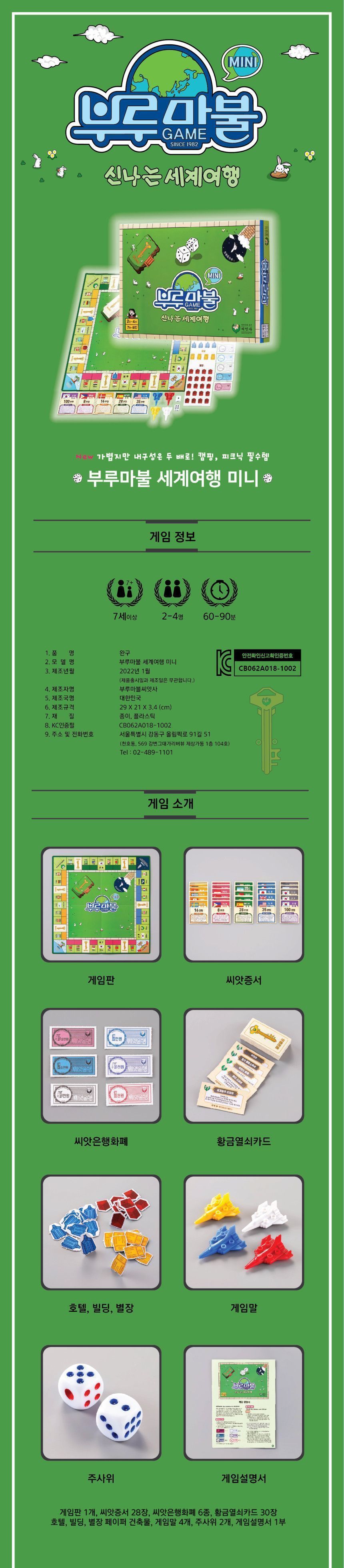 부루마불 게임 (세계여행)/부루마불/부루마불게임/부루마불보드게임/가족부루마불/재미있는부루마불/여행게