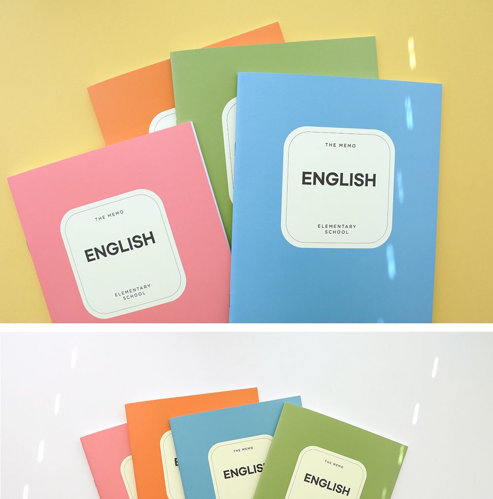건망증 더메모 초등 저학년 영어노트 초등영어공책 초등영어노트 초등학생영어노트 저학년영어공책 영어용노트 저학년전용영어노트 심플영어노트 학생용영어공책 고급영어노트 깔끔한영어공책