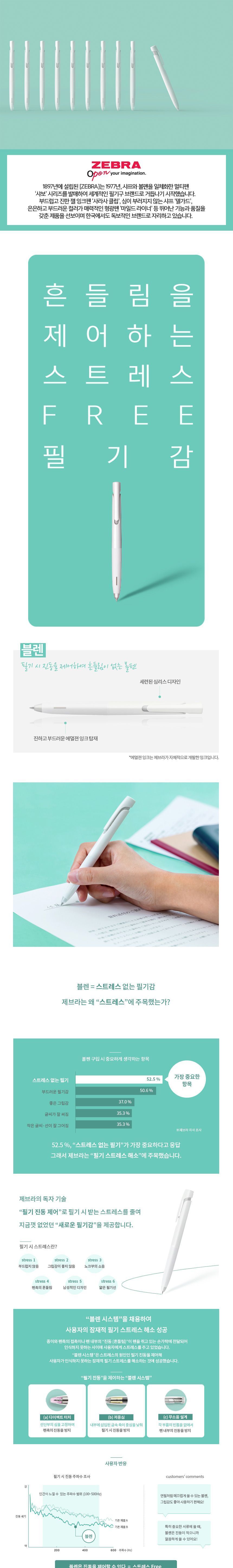 블렌 BLEN BLACK BODY 0.7 (10개 1타) 볼펜 유성볼펜 블렌볼펜 에멀젼잉크볼펜 문구용볼펜 사무용볼펜 오피스볼펜 필기용볼펜 학생볼펜 다용도볼펜