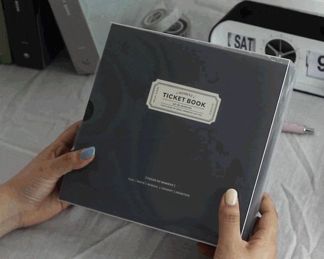 모멘트 티켓북 포켓 앨범 스크랩앨범 포켓스크랩북 티켓수납북 티켓모음북 티켓앨범 티켓포켓북 포켓형티켓북 티켓꽂이앨범 심플티켓앨범 티켓모으기북