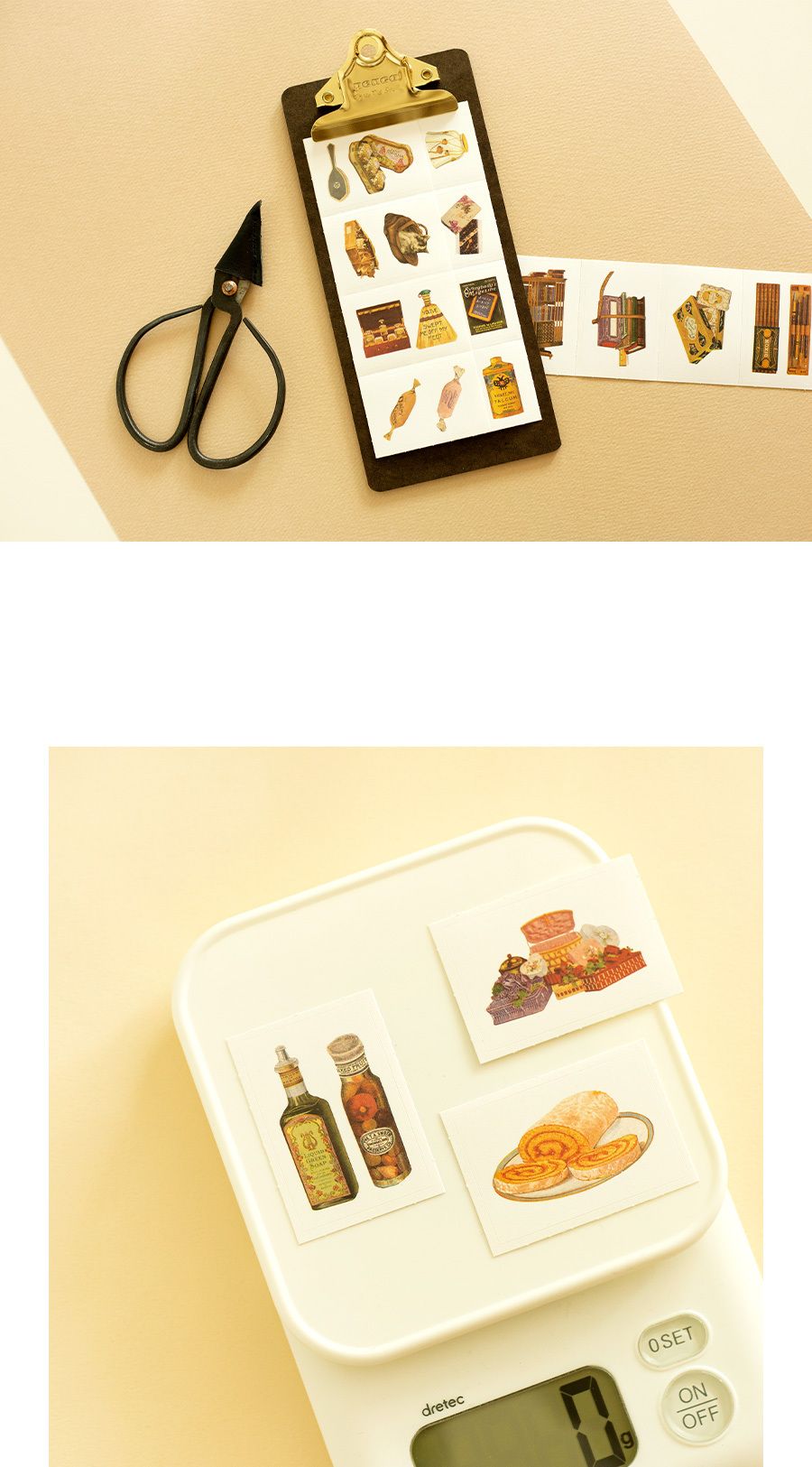 스티커팩 - 오브제 스티커 데코스티커 꾸밈스티커 다이어리스티커 모형스티커 장식용스티커 스티커세트 학생스티커 문구용스티커 팬시용스티커