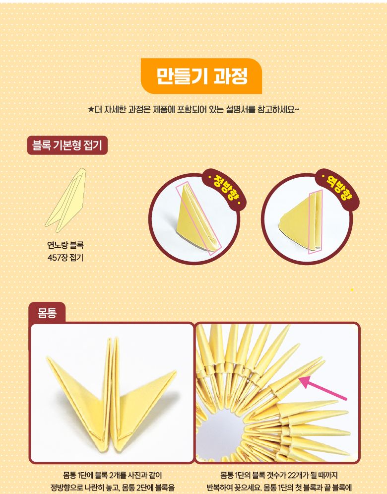 페이퍼 블록 접기 - 폼폼푸린 페이퍼블록 페이퍼블럭 블록끼우기 캐릭터블록 블록 블럭 블록접기 블럭접기