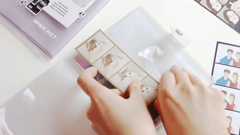 네컷앨범(단추형) 네컷사진앨범 네컷앨범 포토포켓북 사진포켓앨범 포켓식앨범 포켓사진앨범 사진첩 사진앨범 앨범 포토앨범