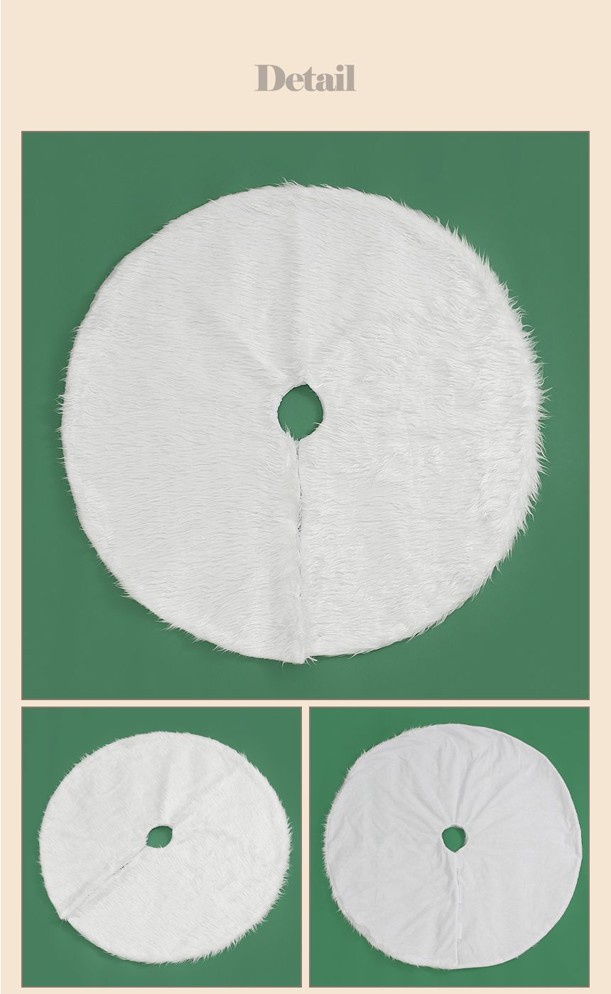 스노우 화이트 트리 스커트(100cm)/트리스커트장식/트리스커트/크리스마스트리/크리스마스트리장식/크리스