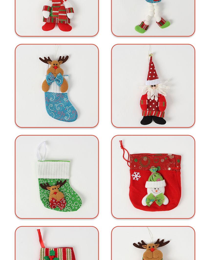 크리스마스 트리 오너먼트 3p세트(인형혼합)/오너먼트/오너먼트세트/트리꾸미기/트리장식/트리장식세트/트