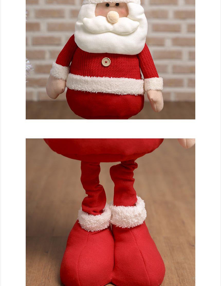 100cm 롱다리 산타 인형/100CM/예쁜장식품/성탄분위기/이벤트/성탄절준비/포인트장식/카페꾸미기/성탄장식