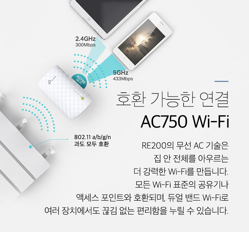 티피링크 TP-LINK RE200 750Mbps 듀얼밴드 무선 AP 와이파이 증폭기 확장기 확장기 무선확장기 무선AP 와이파이확장기 WIFI확장기 무선와이파이확장기 무선WIFI확장기 무선인터넷확장기 네트워크확장기 무선네트워크확장기