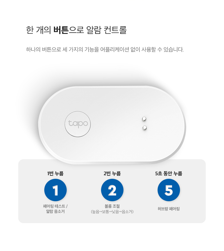 티피링크 Tapo T300 스마트 누수 센서 스마트누수감지센서 안전센서 가정용누수감지센서 센서 스마트센서 스마트연동센서 누수감지 누수감지기 누수감지센서 누수센서 스마트누수감지기