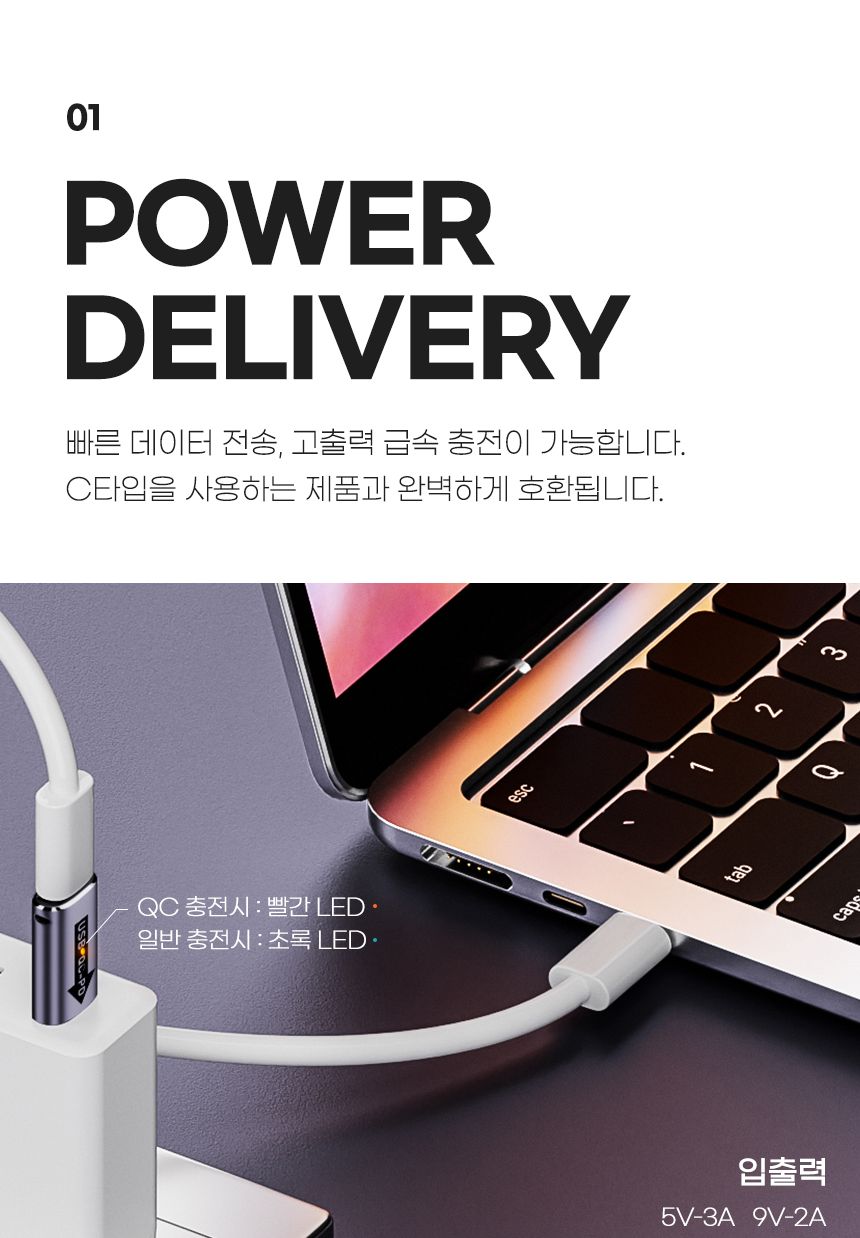 Coms USB 3.1 Type-C C타입 젠더 USB 3.0 10Gbps 고속전송 QC PD 퀵차지/고속전송C타입젠더/고속전송젠더/