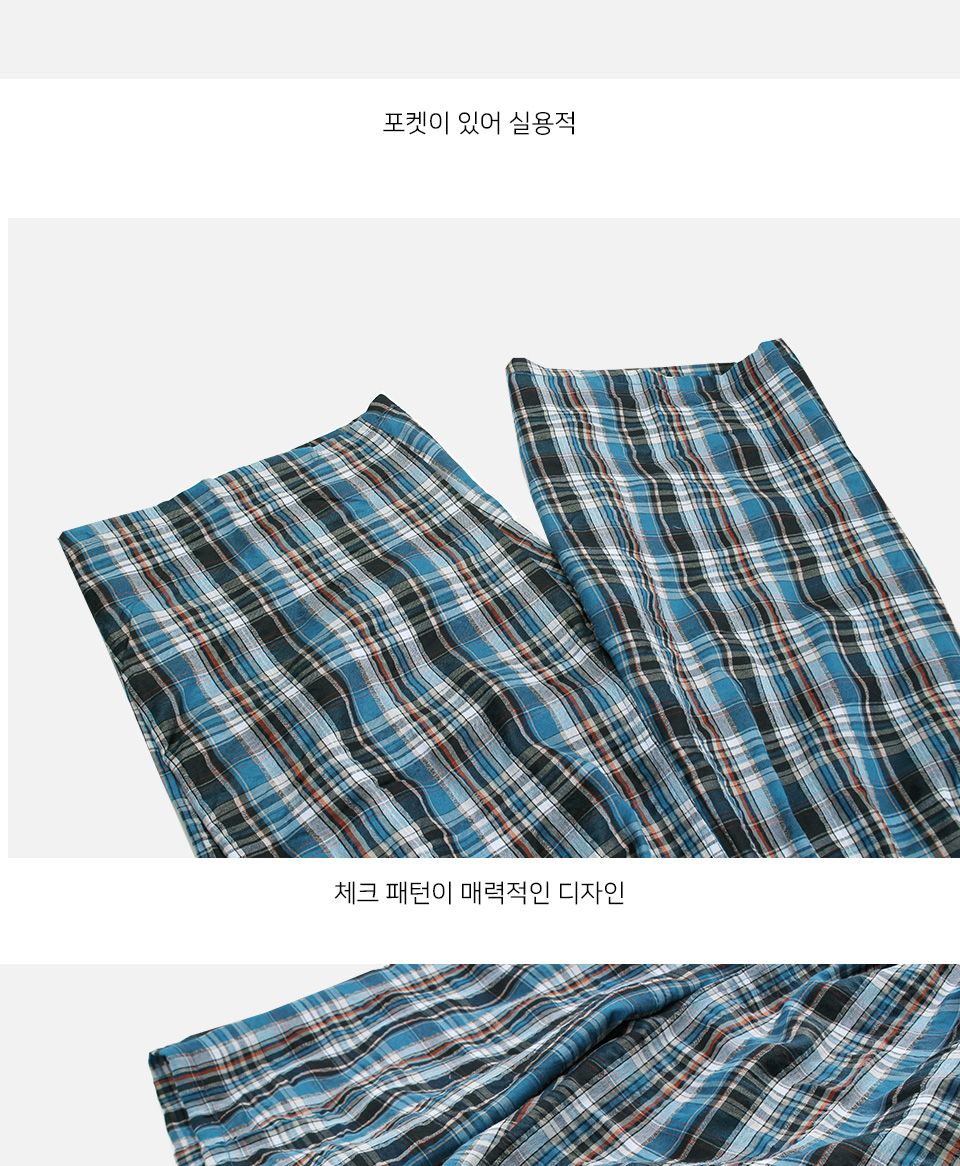 MP24029 크링클 체크 밴딩 반바지 크링클체크반바지 크링클반바지 체크반바지 바지 남성바지 밴딩반바지 남성반바지 남자반바지 남자바지 팬츠 남성팬츠