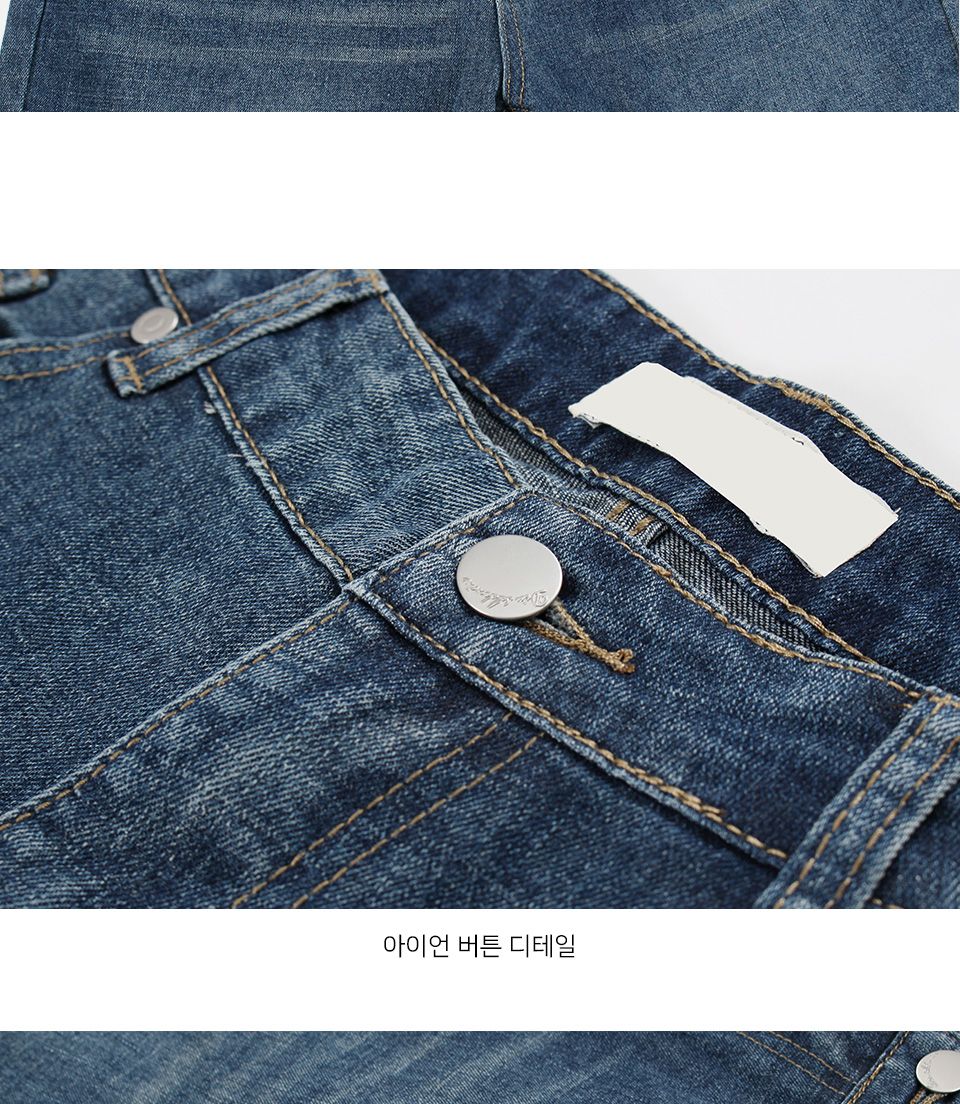 MP24047 페리나 워싱 데님 7부 반바지 바지 남성바지 남자바지 청반바지 남성청바지 남성7부바지 데님바지 데일리바지 여름바지 패션바지