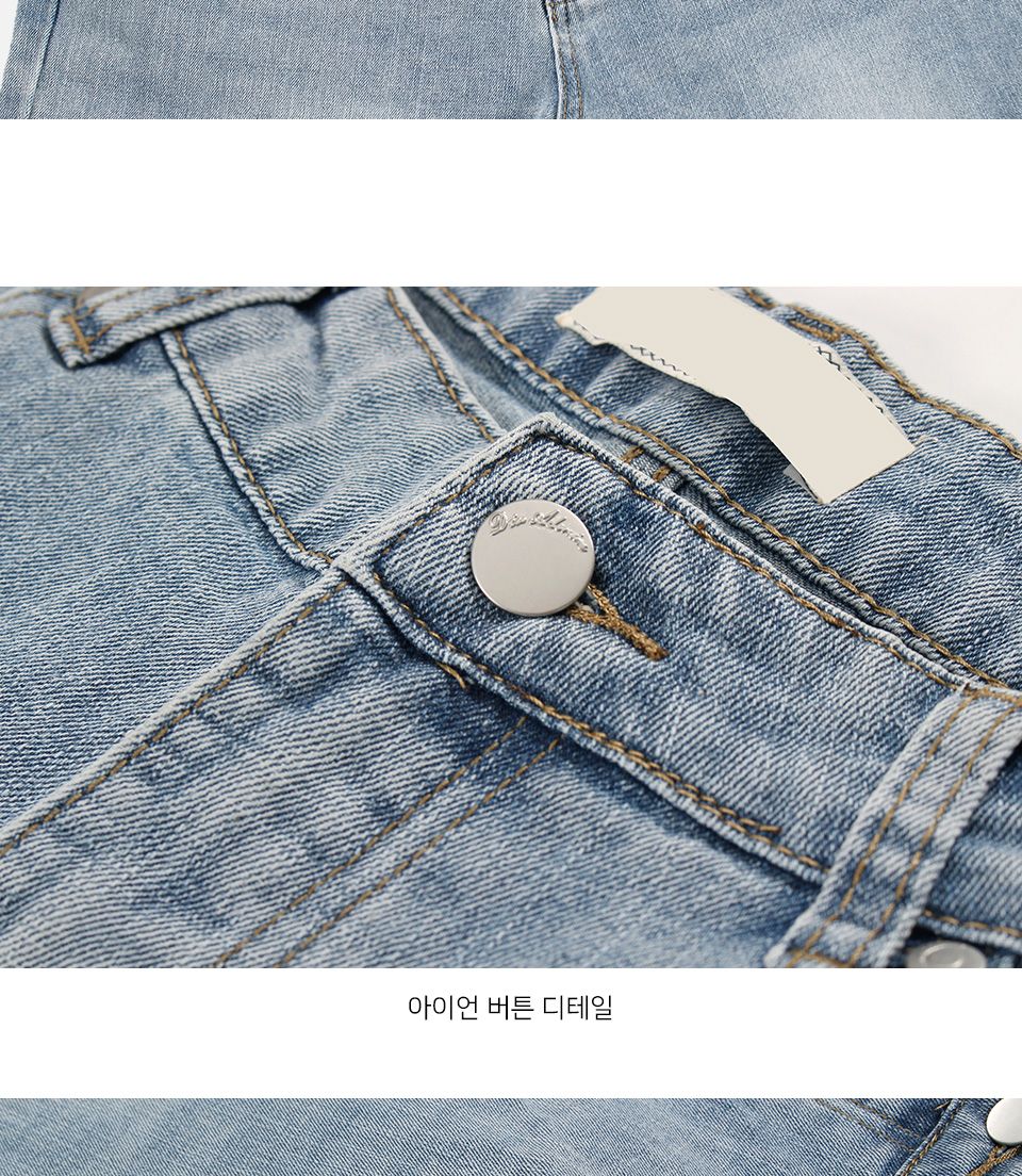 MP24045 토니브 워싱 데님 7부 반바지 바지 남성바지 남자바지 청반바지 남성청바지 남성7부바지 데님바지 데일리바지 여름바지 패션바지